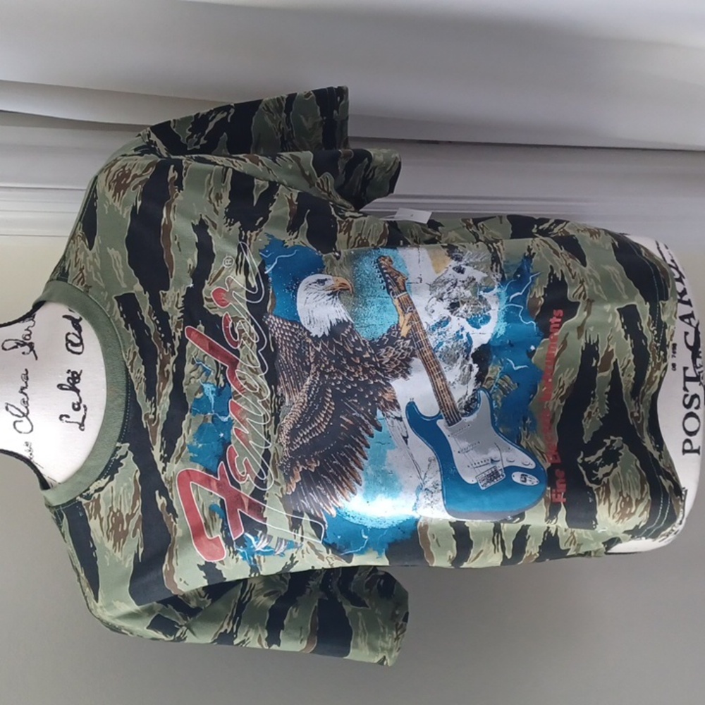 Fender Camo Top NWT